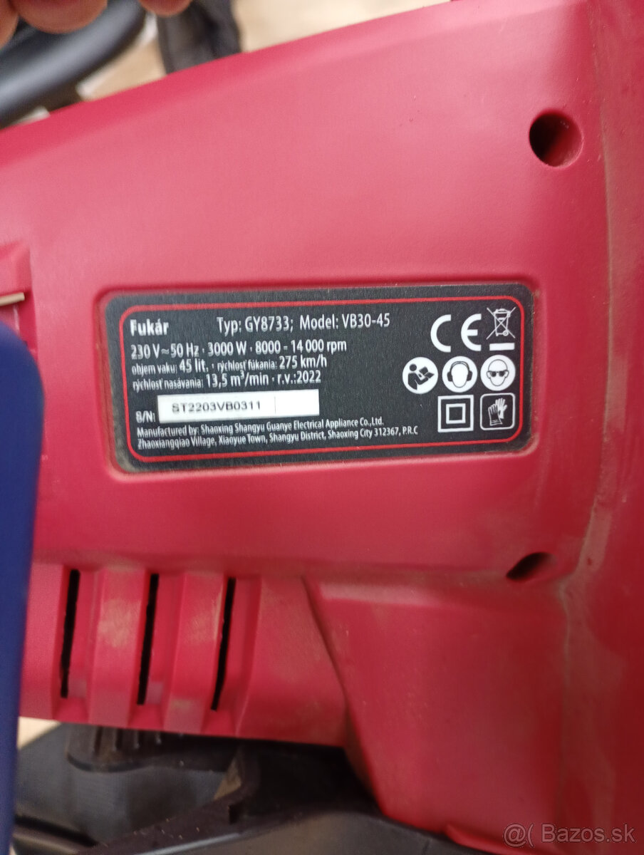 predam vysavač listia worcraft - 3