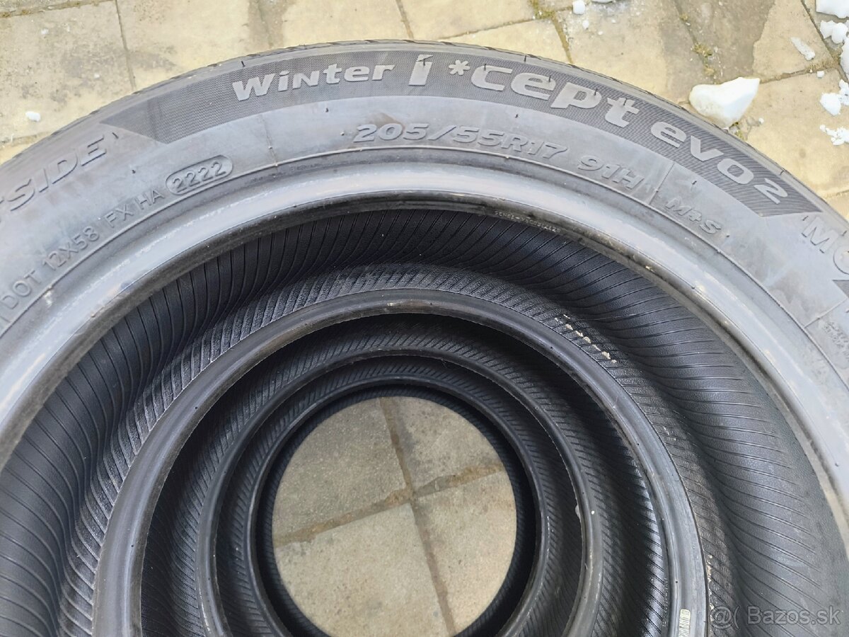205/55 r17 nové zimné Hankook - 3