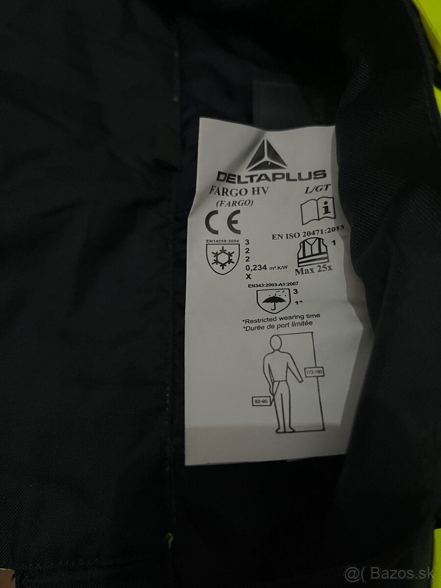 Zateplené reflexné nohavice - 3