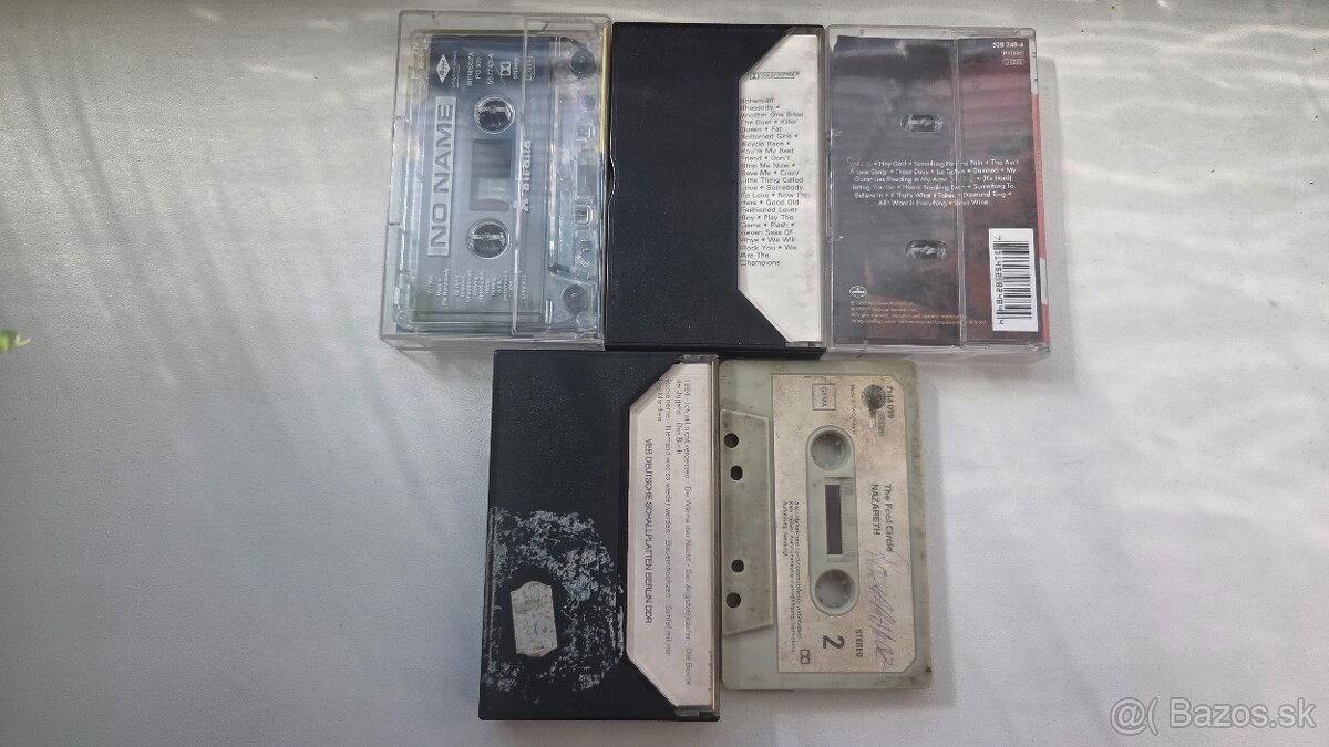Originálne MC kazety. - 3
