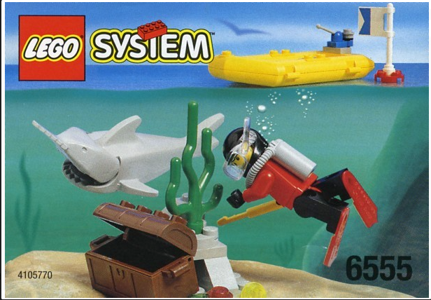 Lego Sea Hunter 6555 - 3