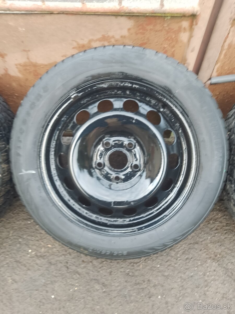 Predám plechové disky 5x 112 r16 - 3