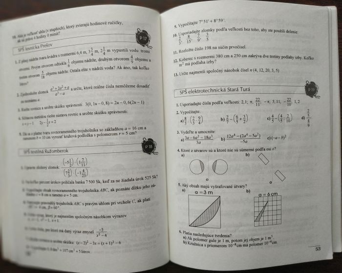 Testy z matematiky, 114 testov, výsledkov aj návody riešení - 3