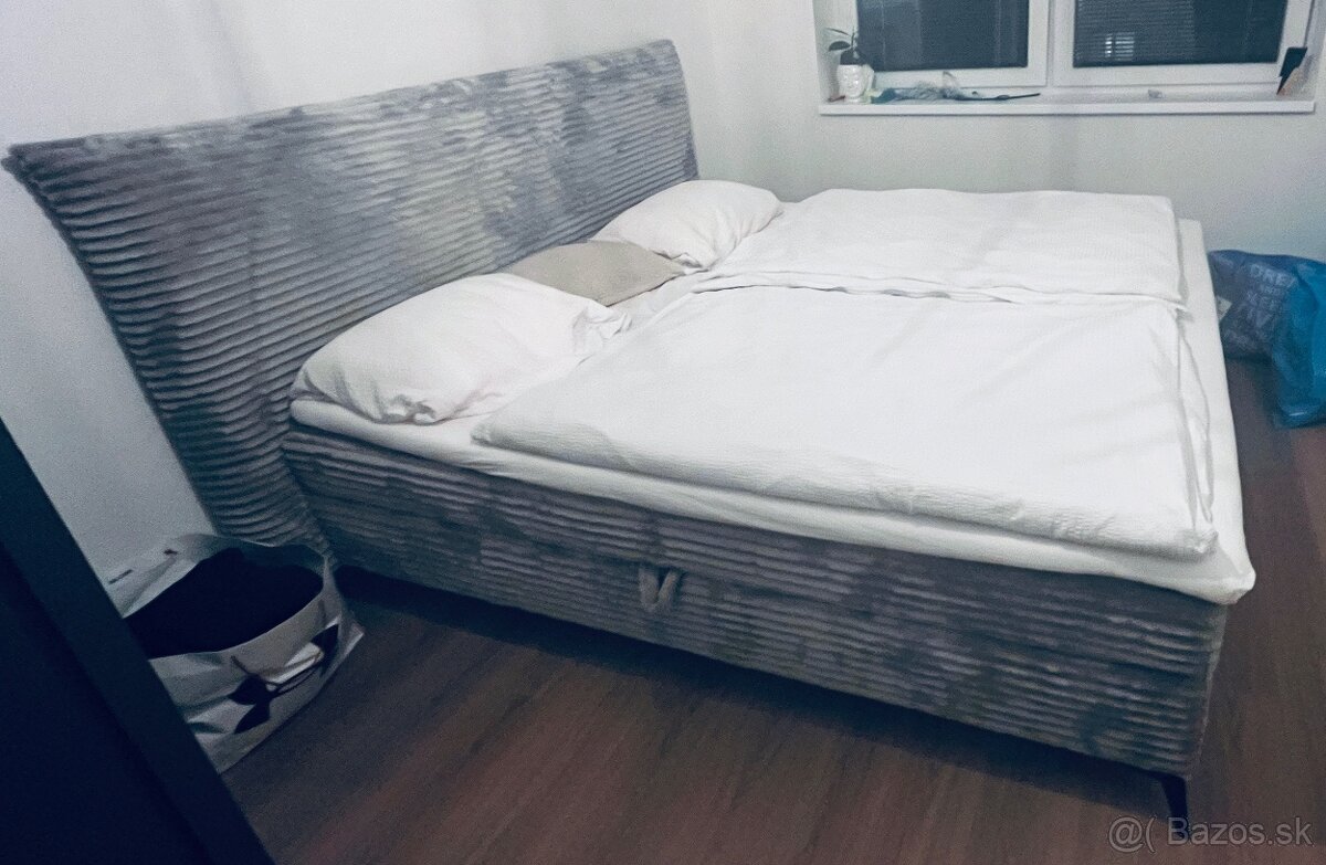 Boxspringova posteľ s úložným priestorom - 3