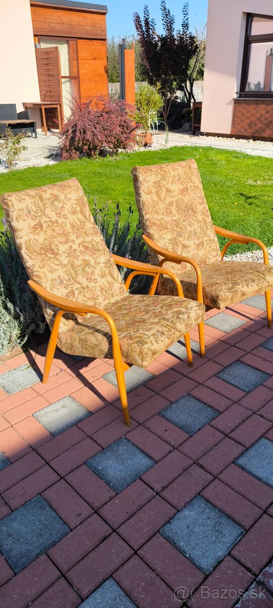 Retro kreslá Antonín Šuman - 3