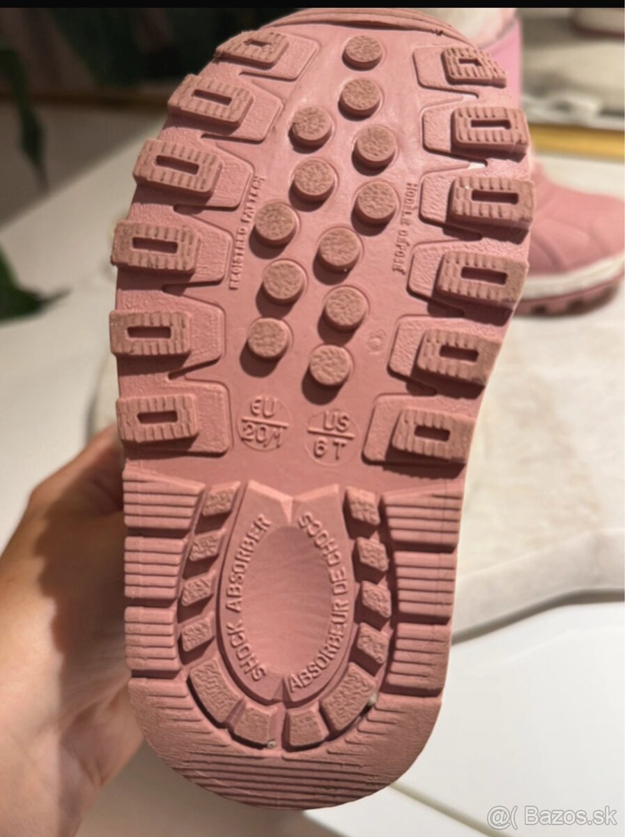 Snehule Boatilu Joggy – svetloružové (veľ. 20/21) - 3