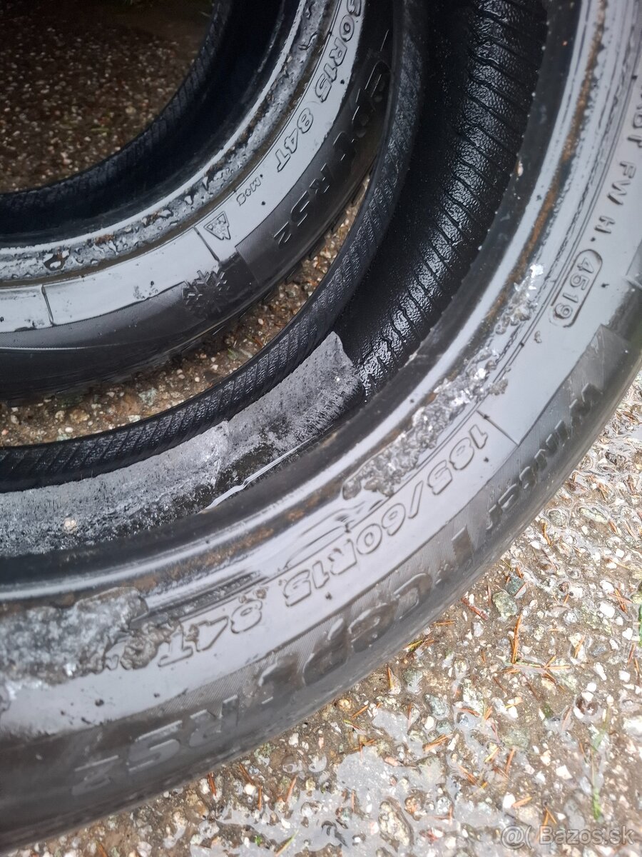 Zimne pneumatiky 185/60/R15 hankook - 3