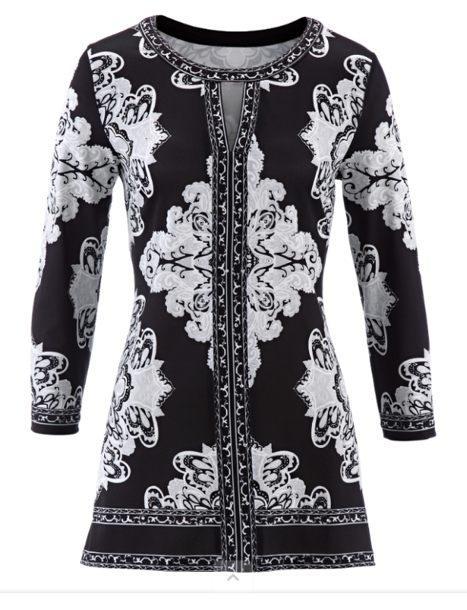 Čierna plisovaná blúzka ZARA v.L - 3