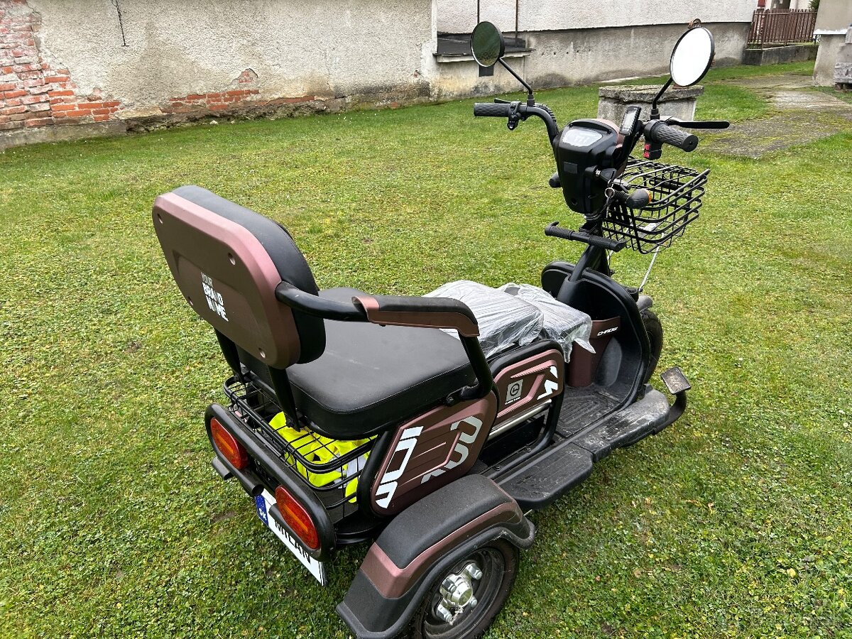 Elektricky trojkolesovy vozik - 3