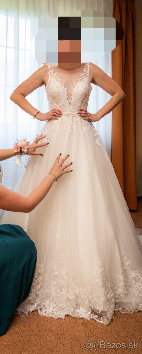 Svadobné šaty znížená cena - 3