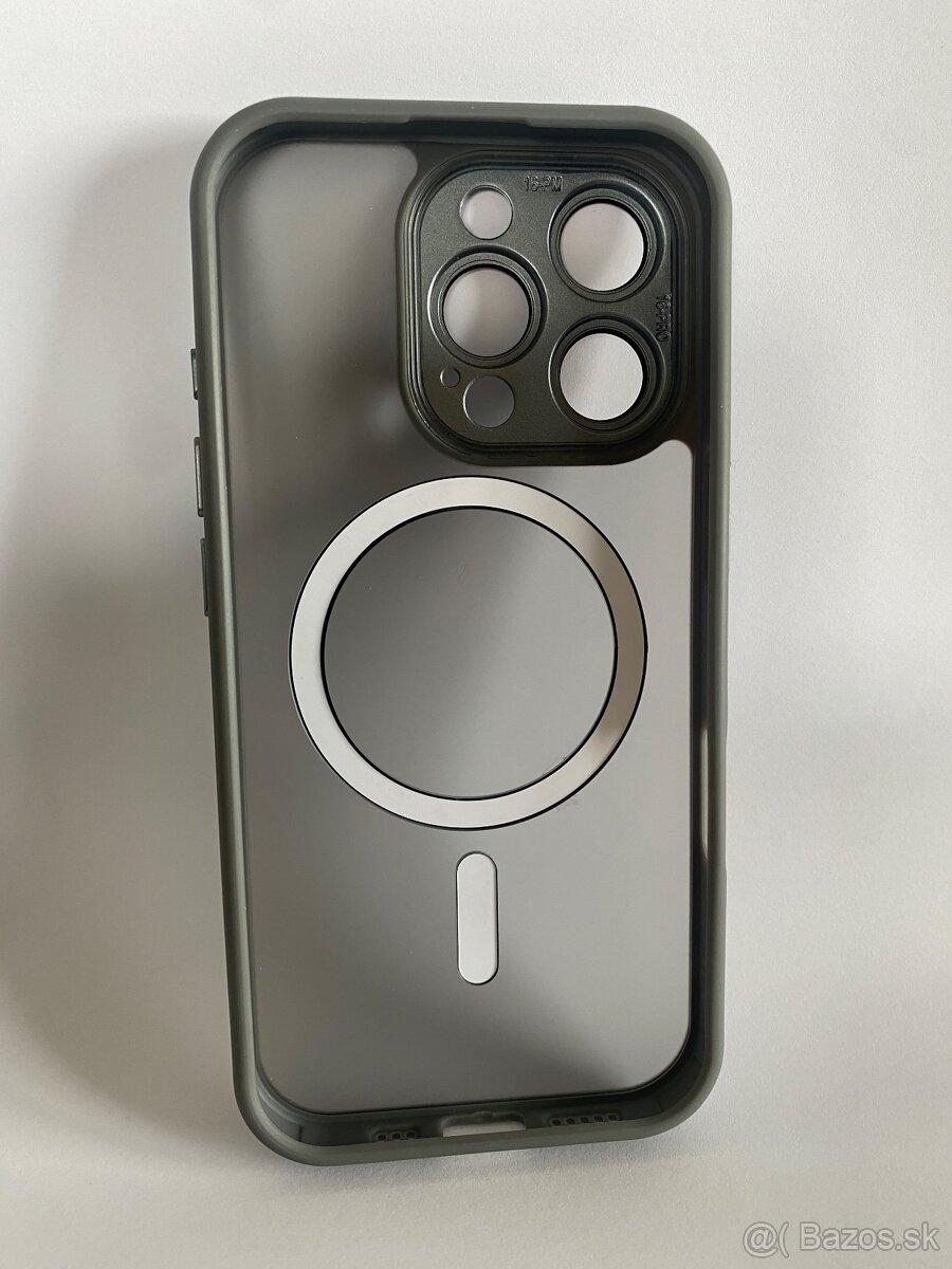 Kryt Iphone 16 Pro sivý - 3