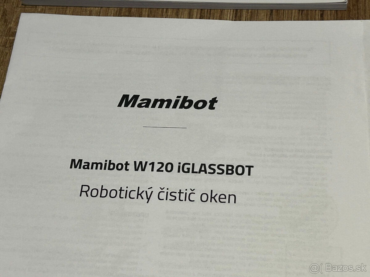 roboticky cistic okien - Mamibot W120 - 3
