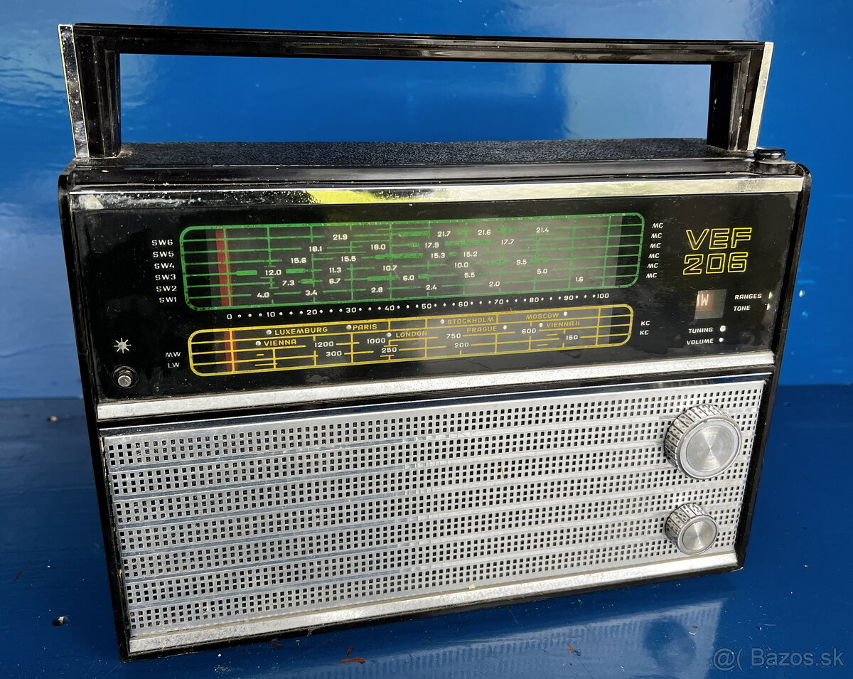 Tranzistor, rádio VEF 206 - 3