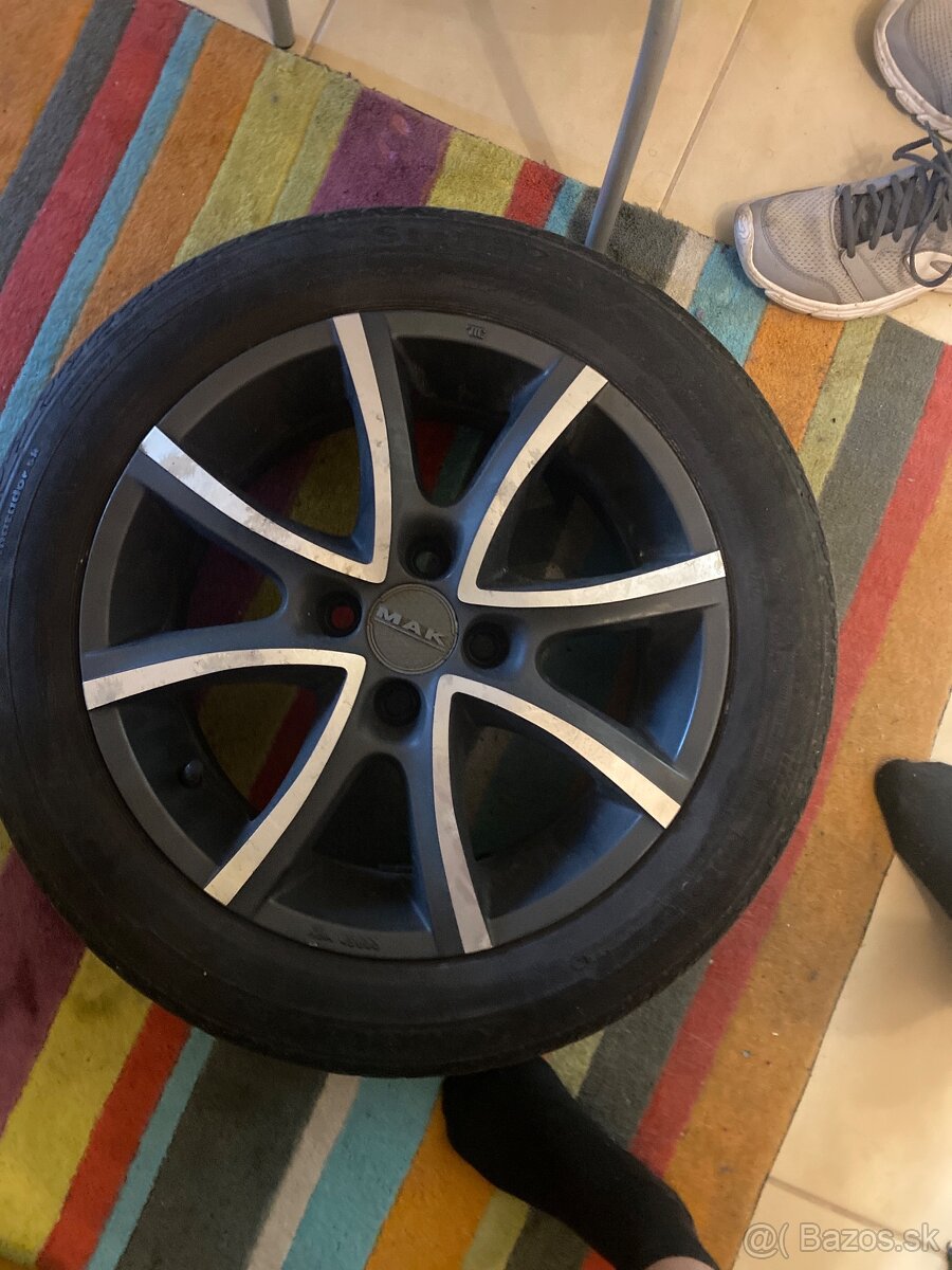 Liate disky MAK 6.5Jx15 ET38, 5×100 - 3