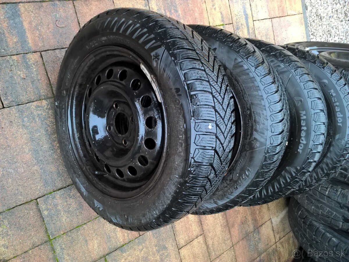 ZIMNÉ 175/65 R14 82T cca7-8mm + disky THALIA 4x100 AJ ZVLÁŠŤ - 3
