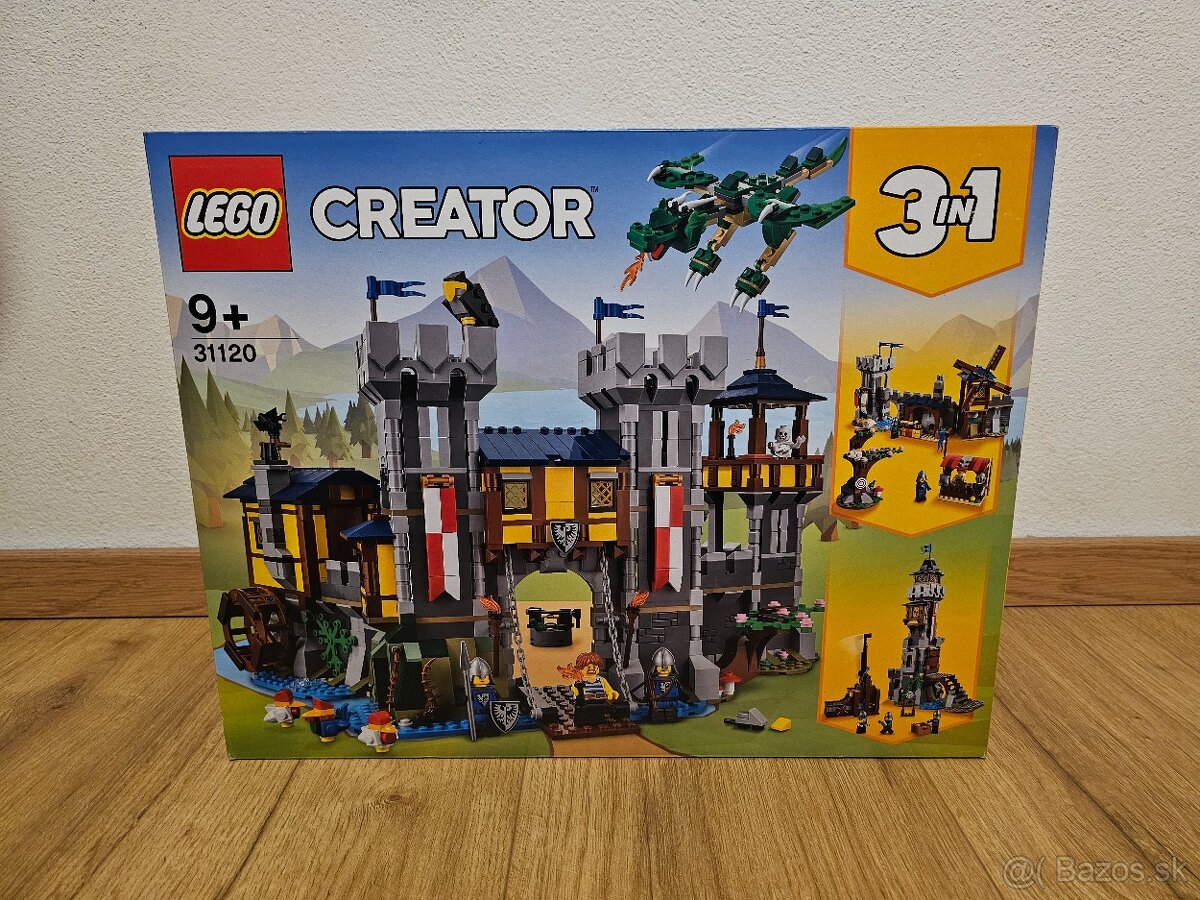 LEGO sety Icons, Ideas, Creator - NEOTVORENÉ - 3