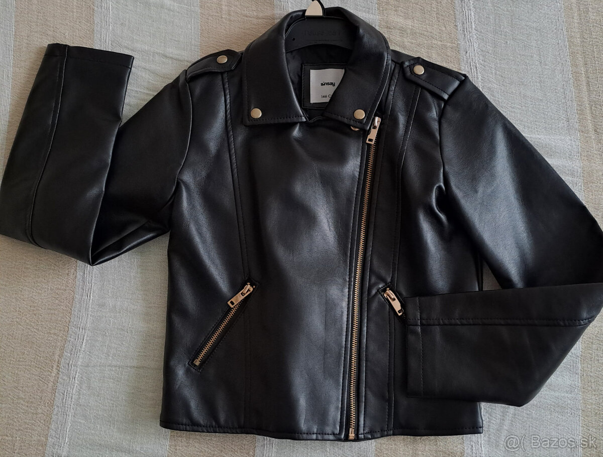 Koženková bunda 146 - 3