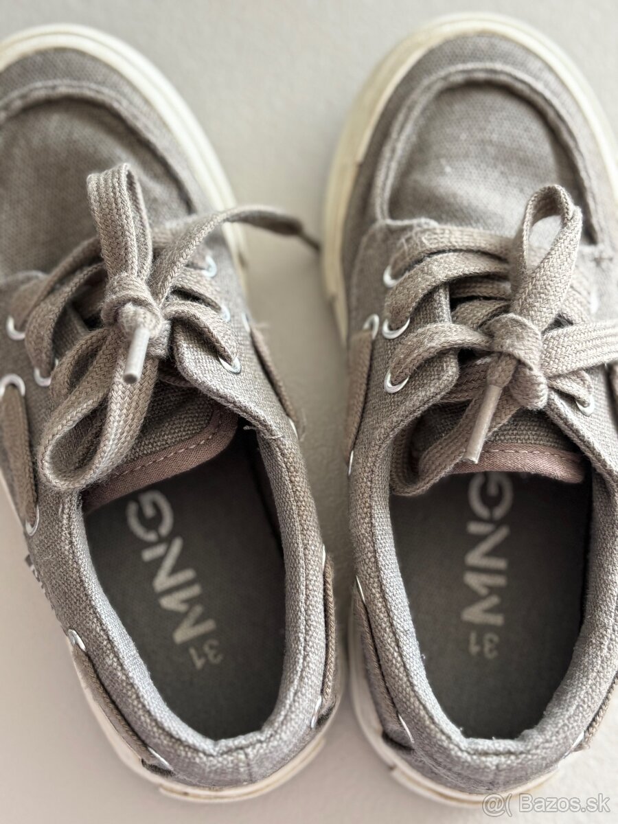 Chlapčenské plátené topánky MANGO - 3