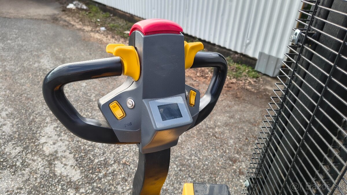 Elektrický vysokozdvižný vozík 1t 3,3m - 3