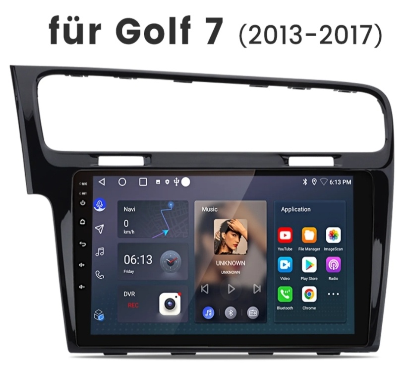 Rádio Golf 7 Android - 3