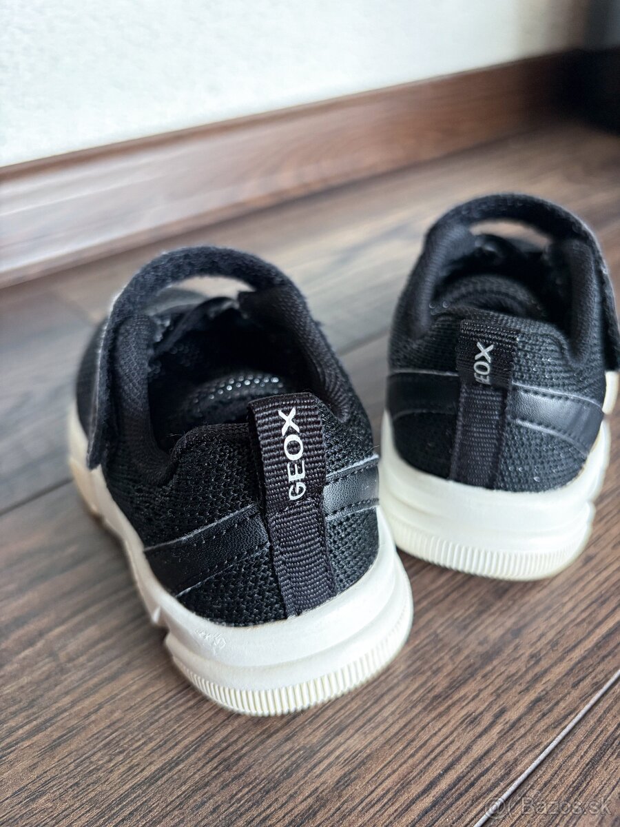Čierne tenisky Geox - 3