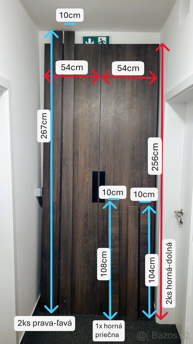Dvojkrídlové interiérové dvere - 3