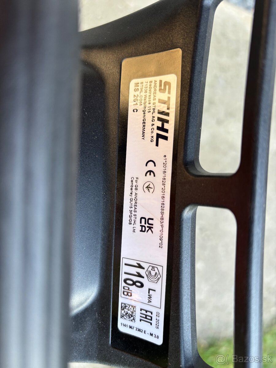 Profesionalna pila Stihl MS 261 C - 3