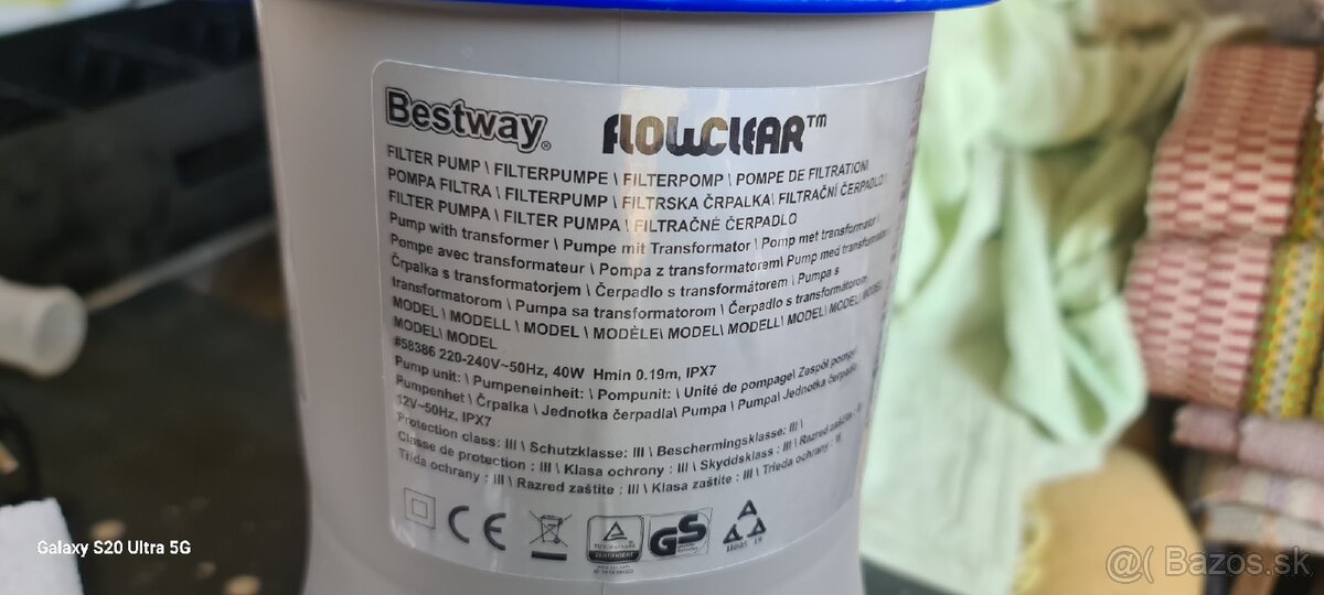 Filter do bazéna BESTWAY - 3