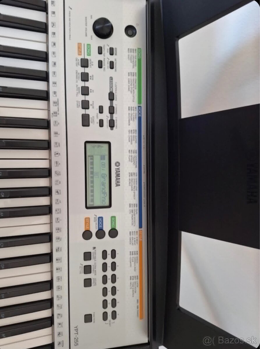 Piano Yamaha YPT-255 - 3