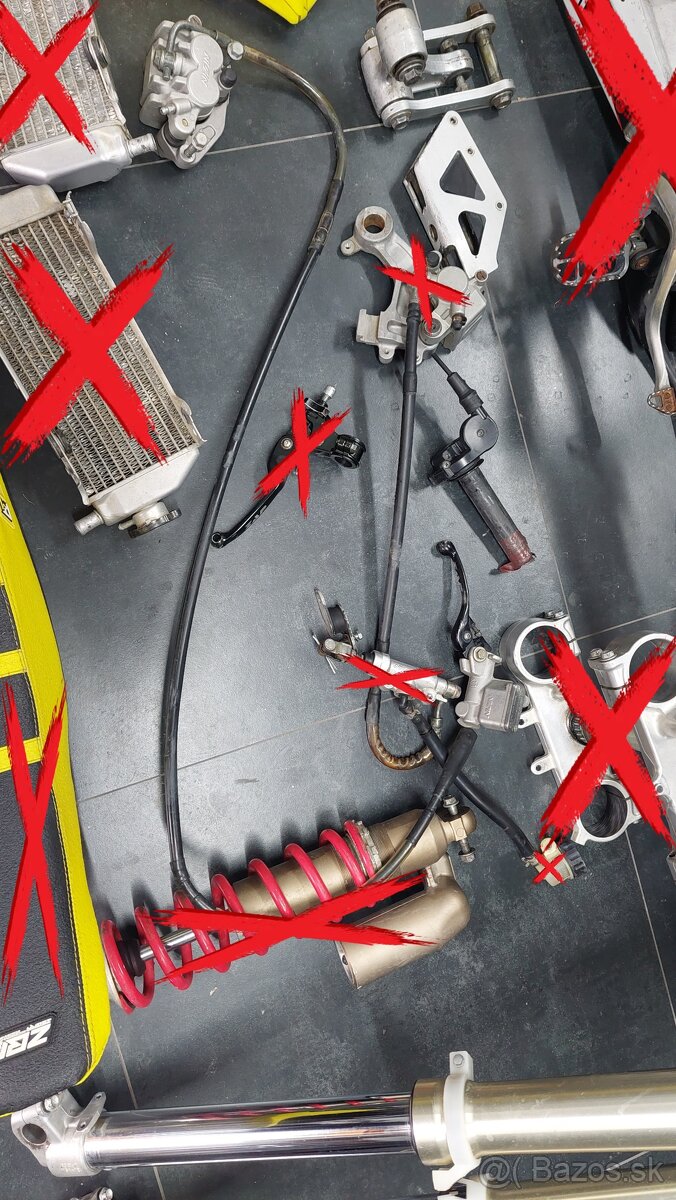 SUZUKI RM 125 K3 Náhradné Díly - 3