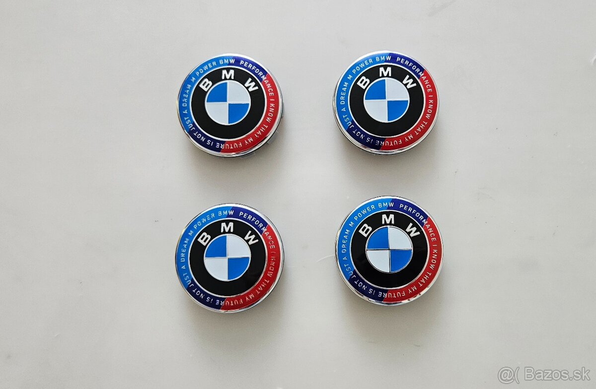 Středové krytky do kol BMW 68mm 60mm 56mm - 3