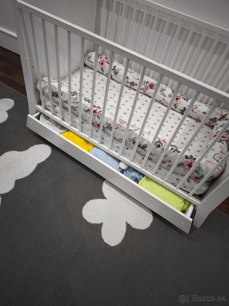 Detská postieľka s úložným priestorom - 3