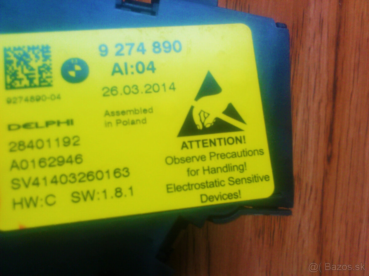 spínač nastavenia sedačky na BMW - 3