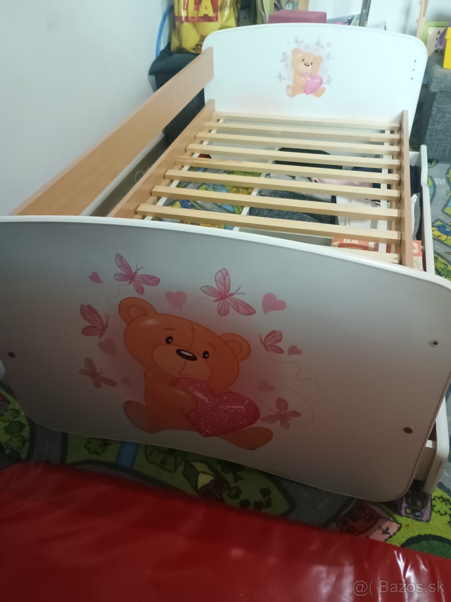Predám detskú posteľ 160 cm x 80 cm - 3