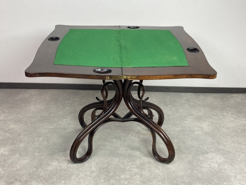 Výklopný kartový stolík Thonet - 3