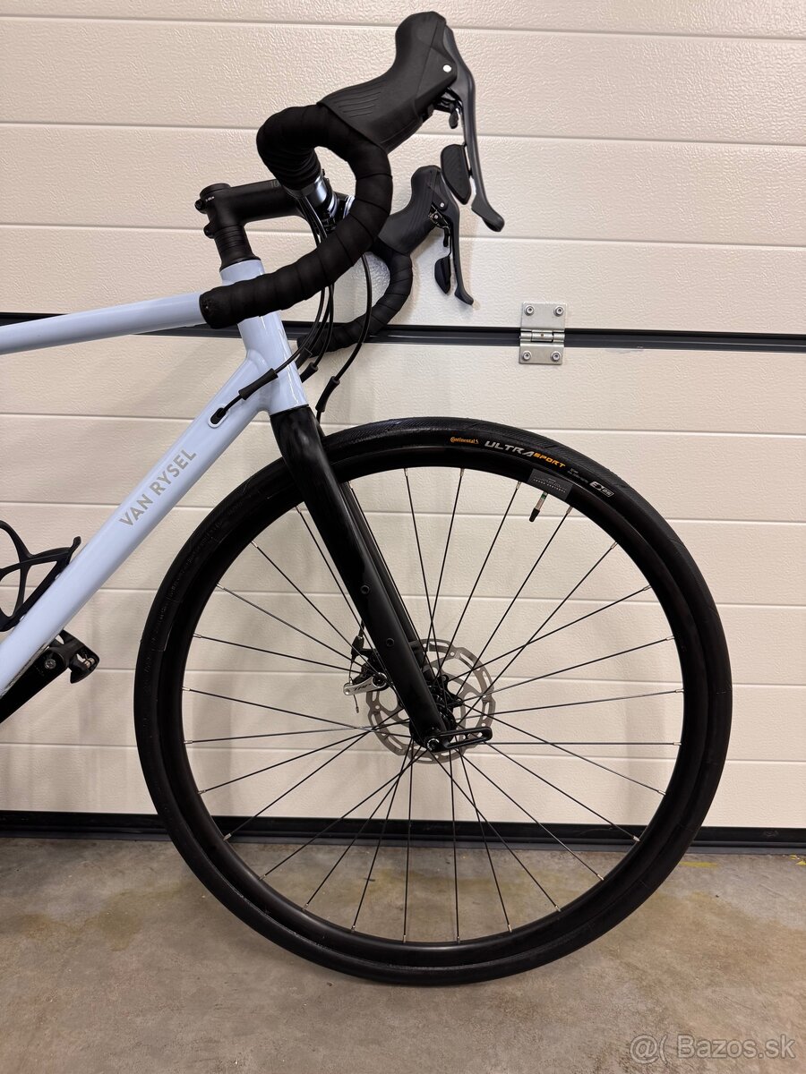 Cestný bicykel EDR AF Microshift Sword 2x10r svetlomodrý - 3