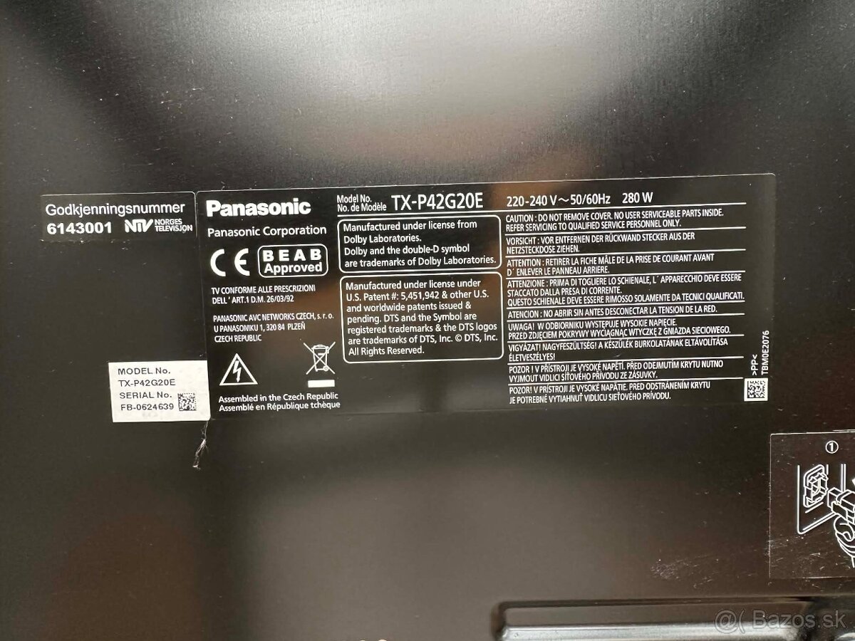Panasonic televízor - 3