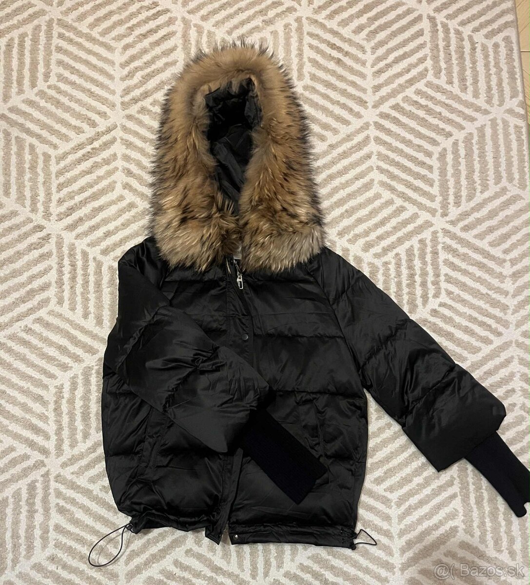 Nadherna bunda s pravou kozusinkou - 3