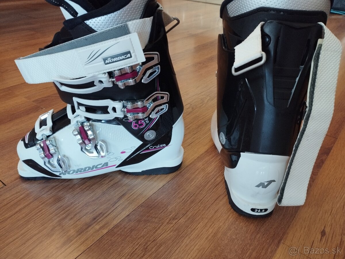 Predám lyže Rossignol Famous 4 + lyžiarky Nordica - 3