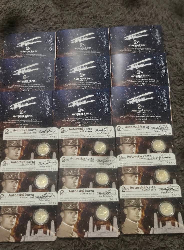 2€ Autorská karta 2019 M.R.Štefánik - 3