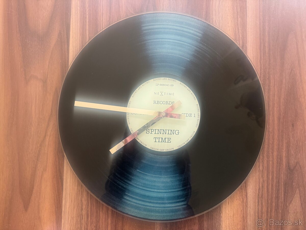 nástenné hodiny sklenené (sada 2ks) a staničné - 3