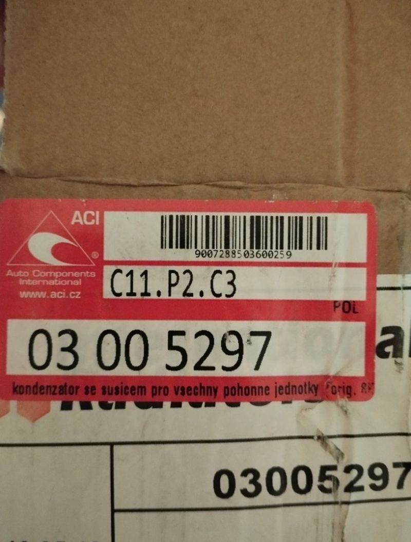 AUDI Kondenzátor, klimatizace 03005297 - 3