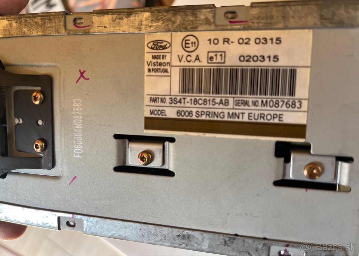 Ford mondeo MK3 rádio - 3