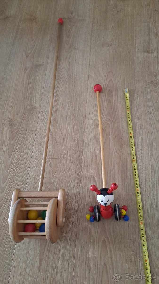 Drevena hracka - strkadlo - 3