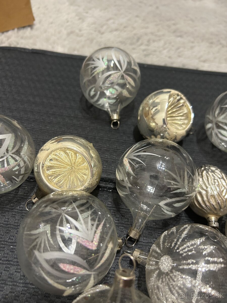 Retro gule sklo fúkané - 3