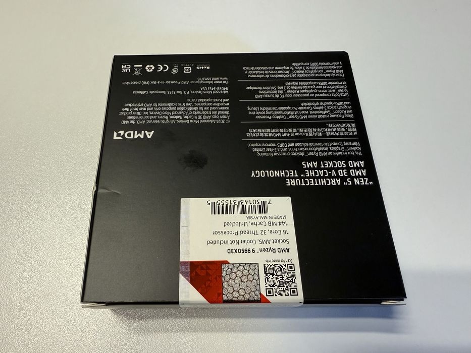 Nový CPU AMD Ryzen 9 9950X3D(možný odpočet DPH) - 3
