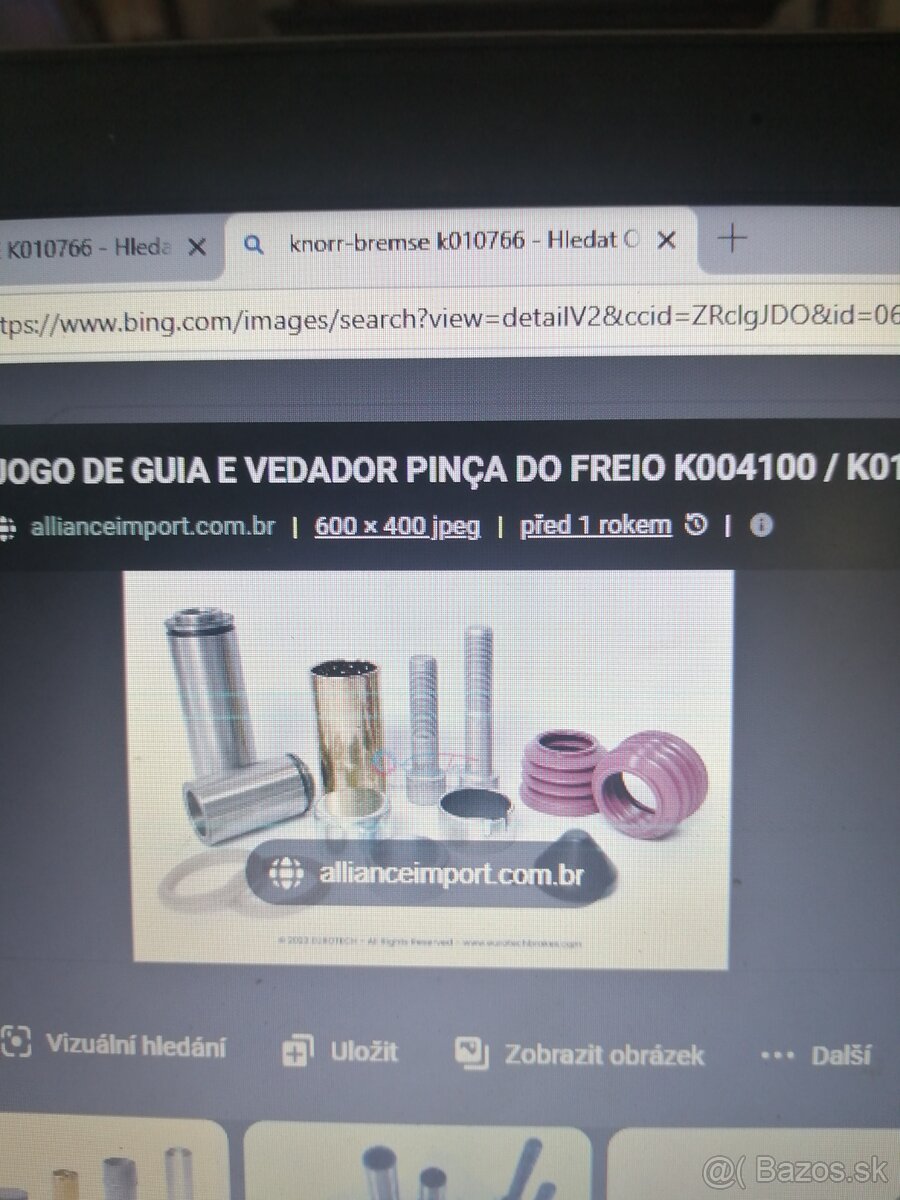 Brzdy, opravna sada brzdový třmen KNOOR BREENSE - 3