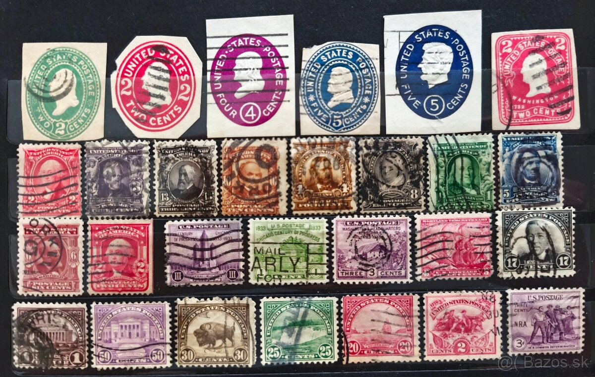 Známky USA - 3