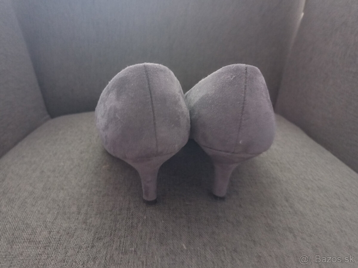 Dámske lodičky sivé Graceland veľ.36 - 3