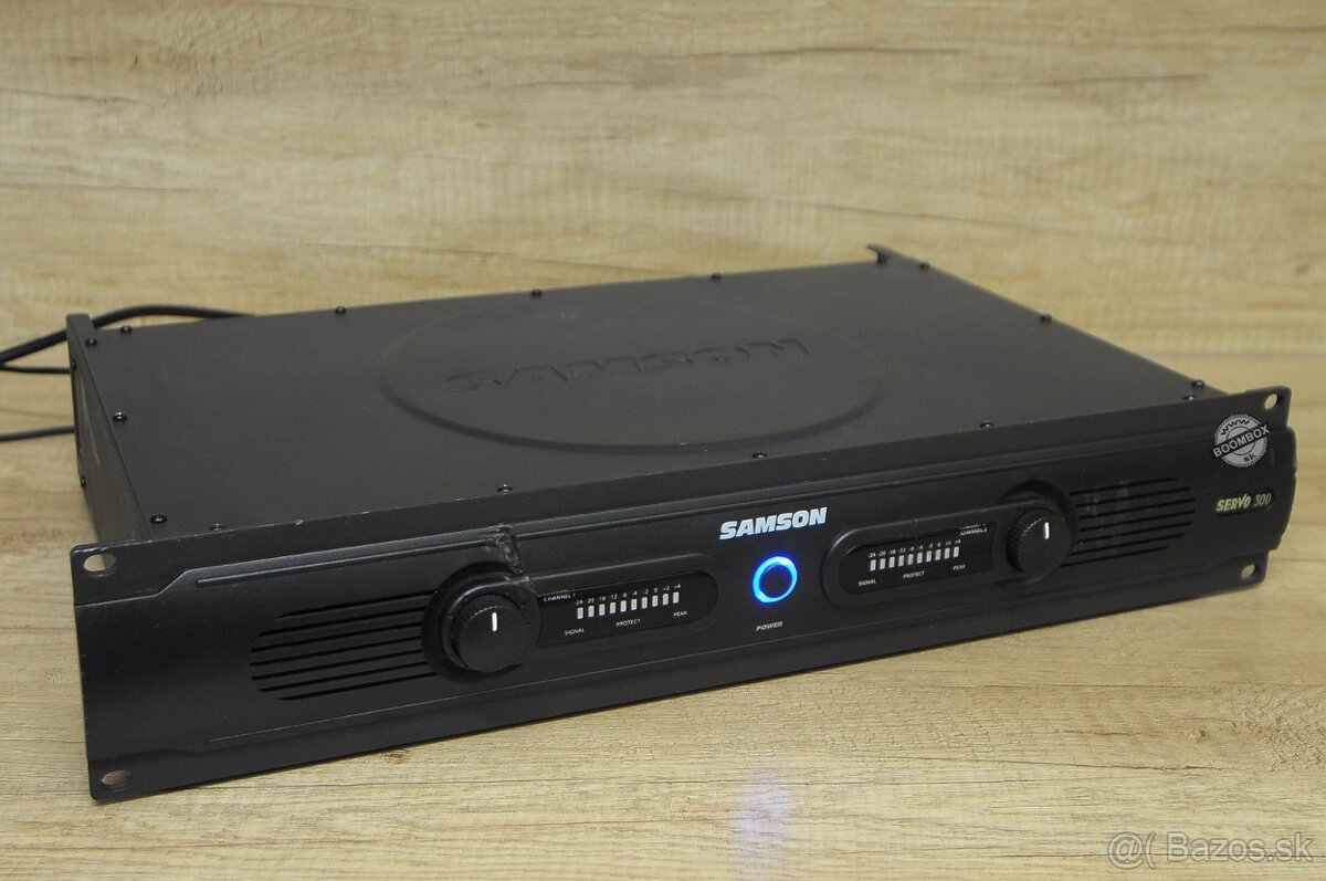 Samson Servo 300 audio koncový zosilňovač - 3